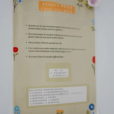 La Casa Del Sole 公寓 *